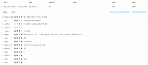 Eine von Fluent Bit 0.11.4 ausgewertete Log-Meldung aus einem Apache Access Log – hier noch ohne Sekundenbruchteile, da der Apache Server nur ein sekunden-granulares Format verwendete
